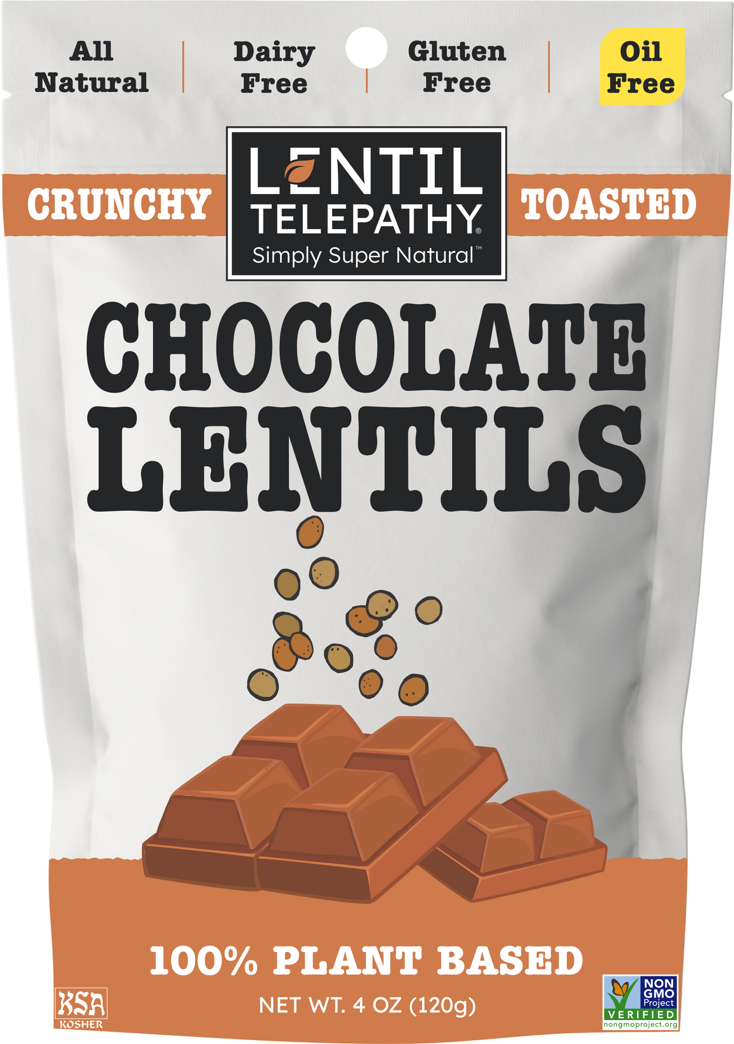 Chocolate Crunchy Toasted Snack 1 Pack