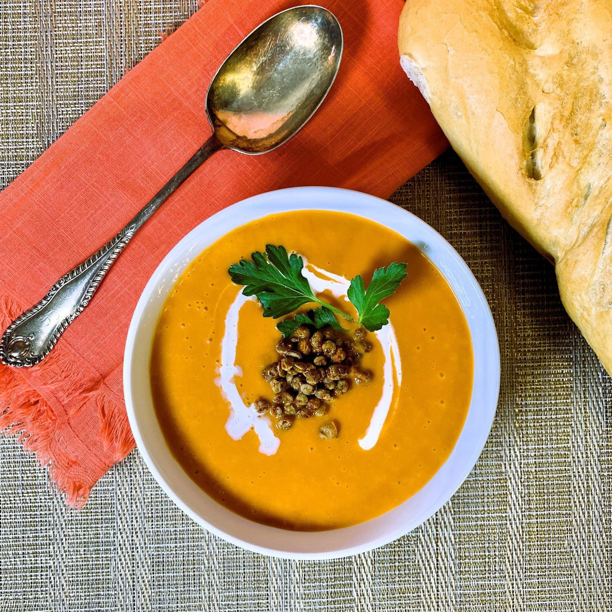 Lentil Telepathy Peri-Peri Chili Lemon Crunchy Toasted Snacks - Lentil Telepathy