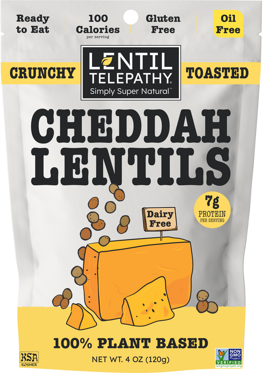 Savory Cheddah (Dairy Free) Crunchy Toasted Snack 1 Pack
