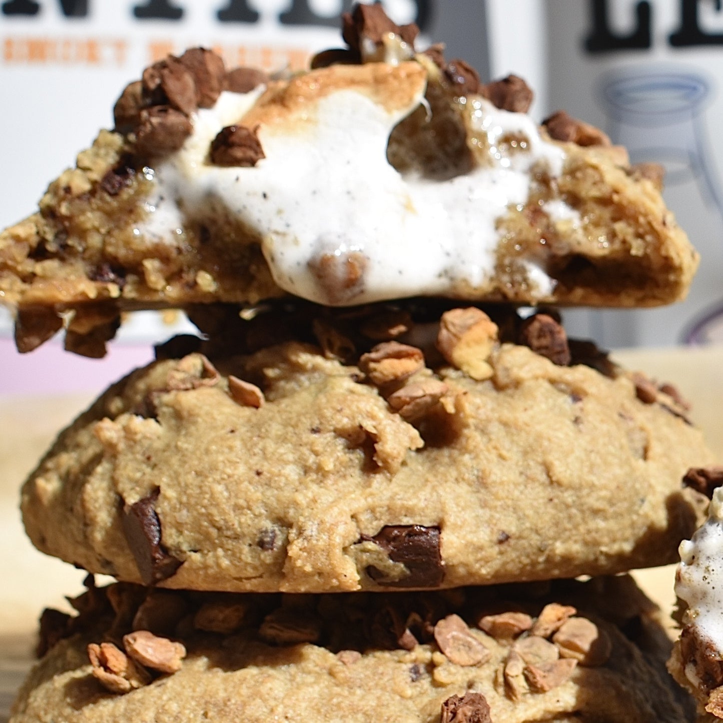 Lentil Telepathy 4oz SMORES Breakfast Variety (2xChocolate, 1xSmoky Marshmallow)