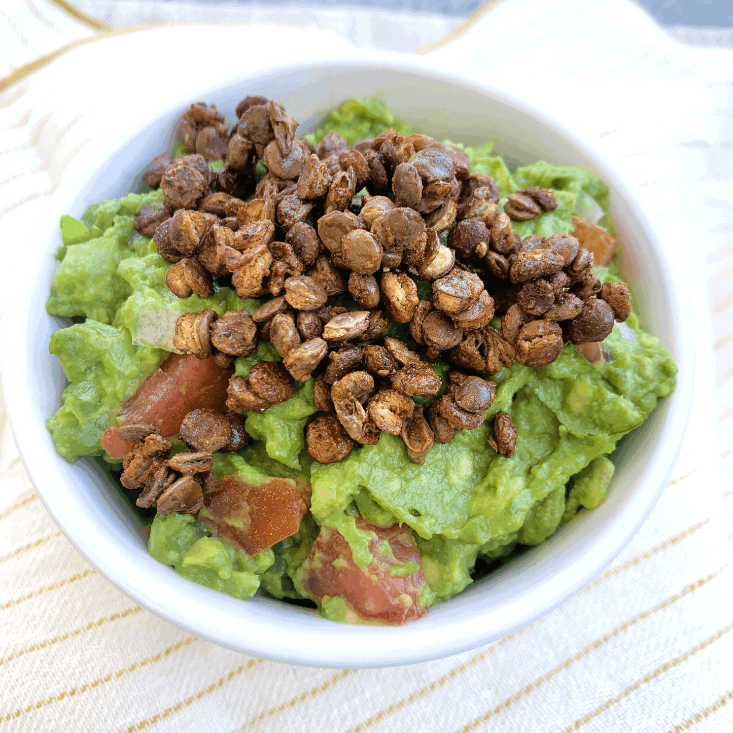 Lentil Telepathy Savory Cheddah (Dairy Free) Crunchy Toasted Toppers - Lentil Telepathy