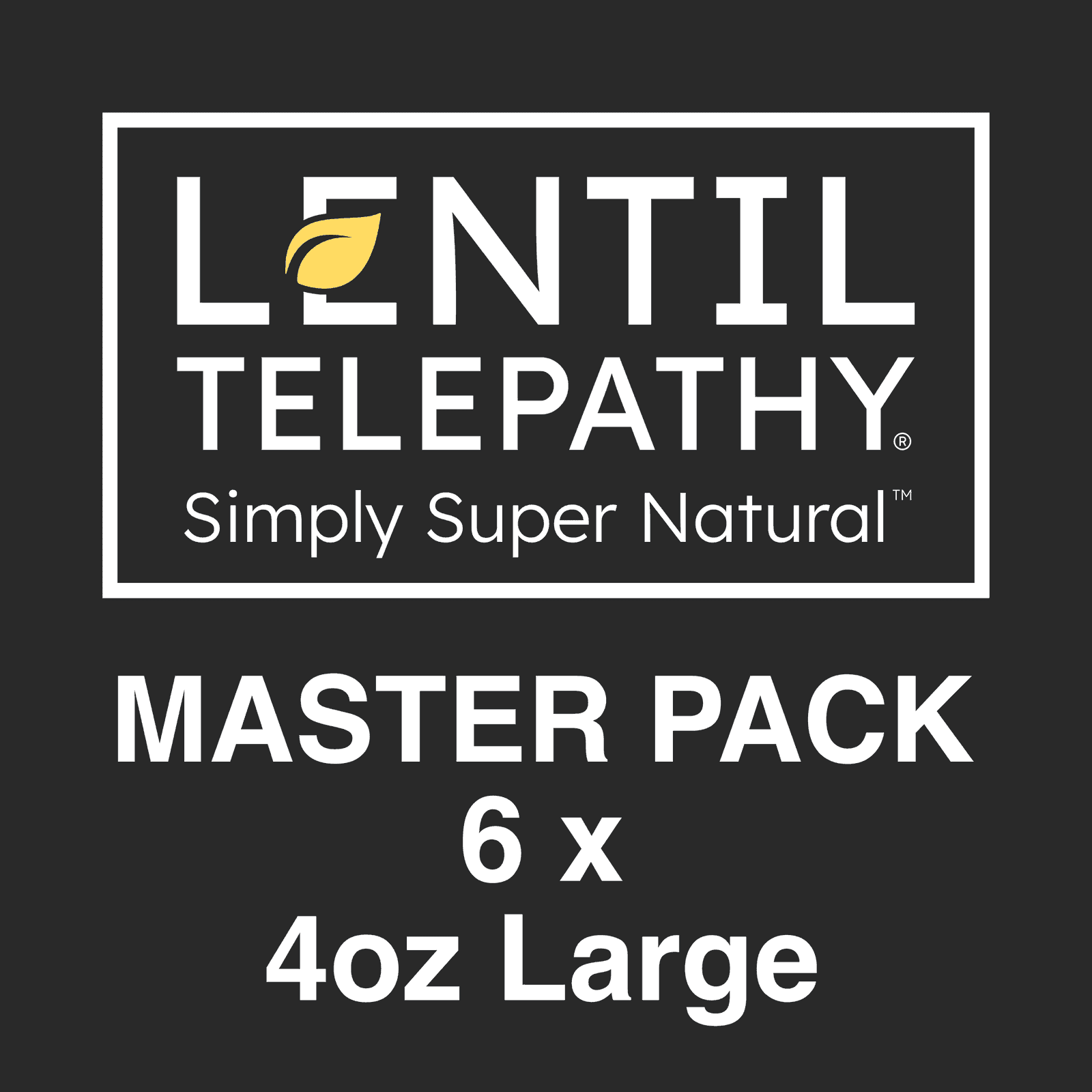 Lentil Telepathy Sea Salt & Vinegar Crunchy Toasted Snacks - Lentil Telepathy