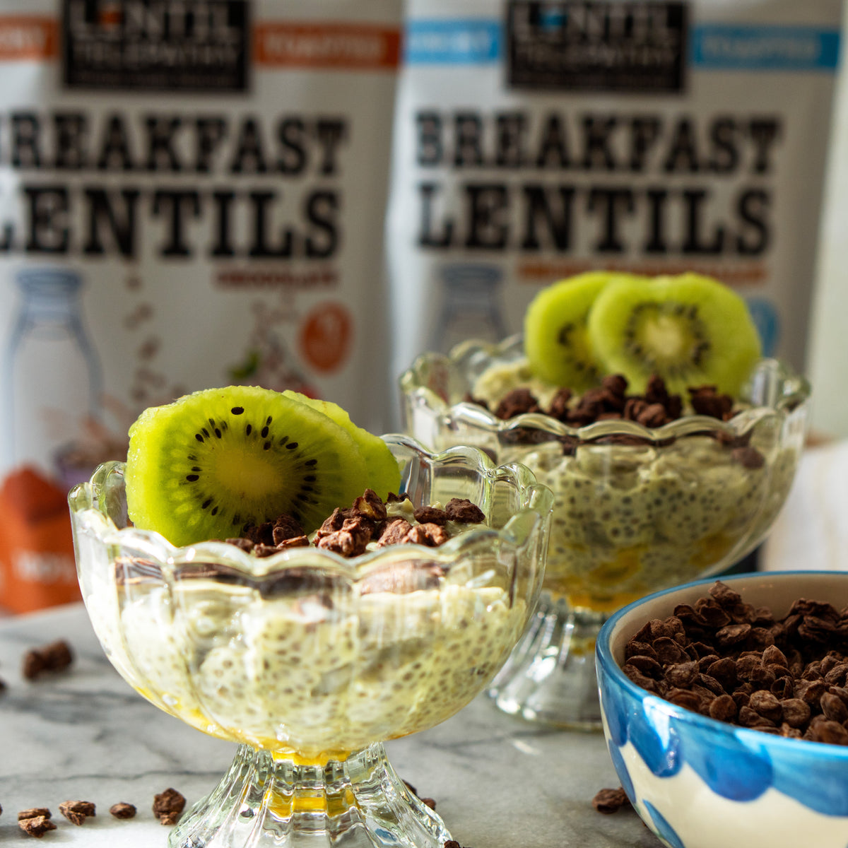 Lentil Telepathy Crunchy Toasted Chocolate Breakfast & Topper