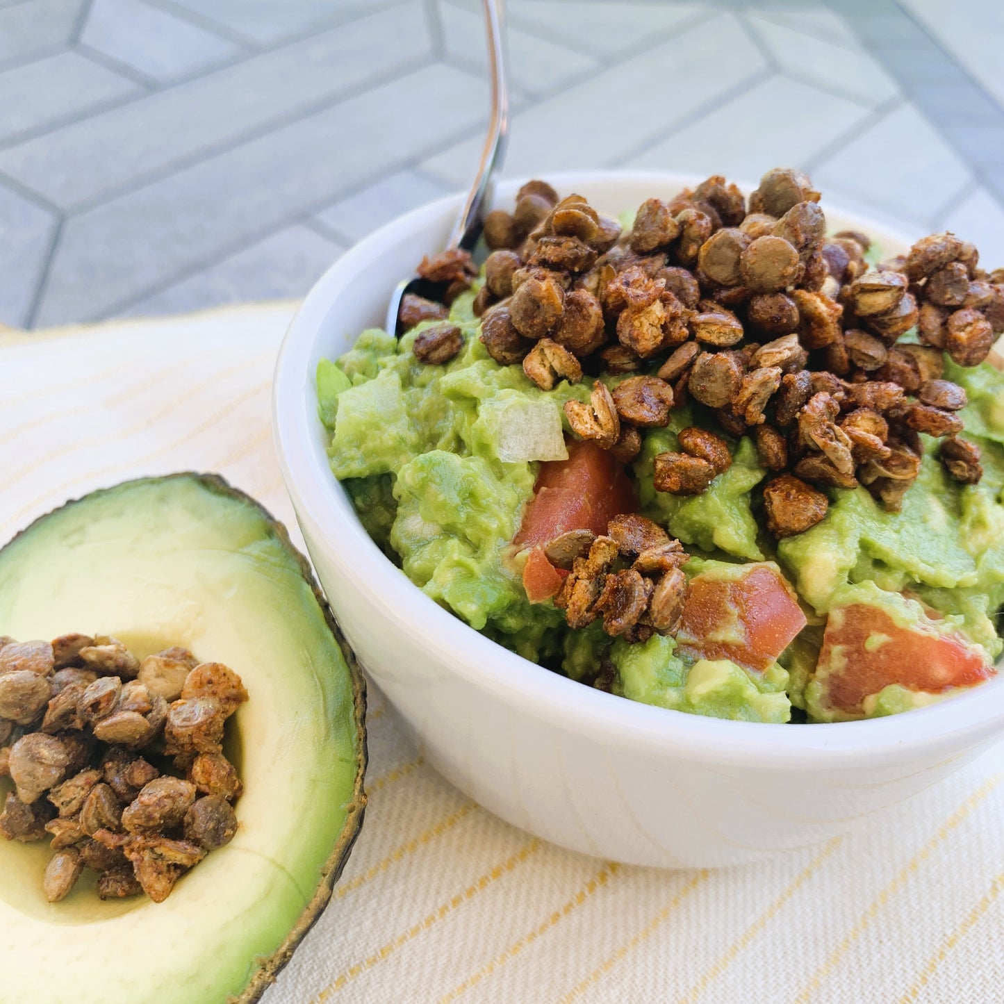 Lentil Telepathy Tangy BBQ (Barbeque) Crunchy Toasted Snacks (W)